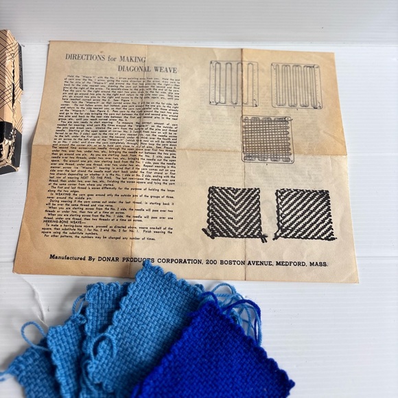 Weave It Loom Kit for Mending Vintage Weaving Tool with Instructions - Picture 4 of 6